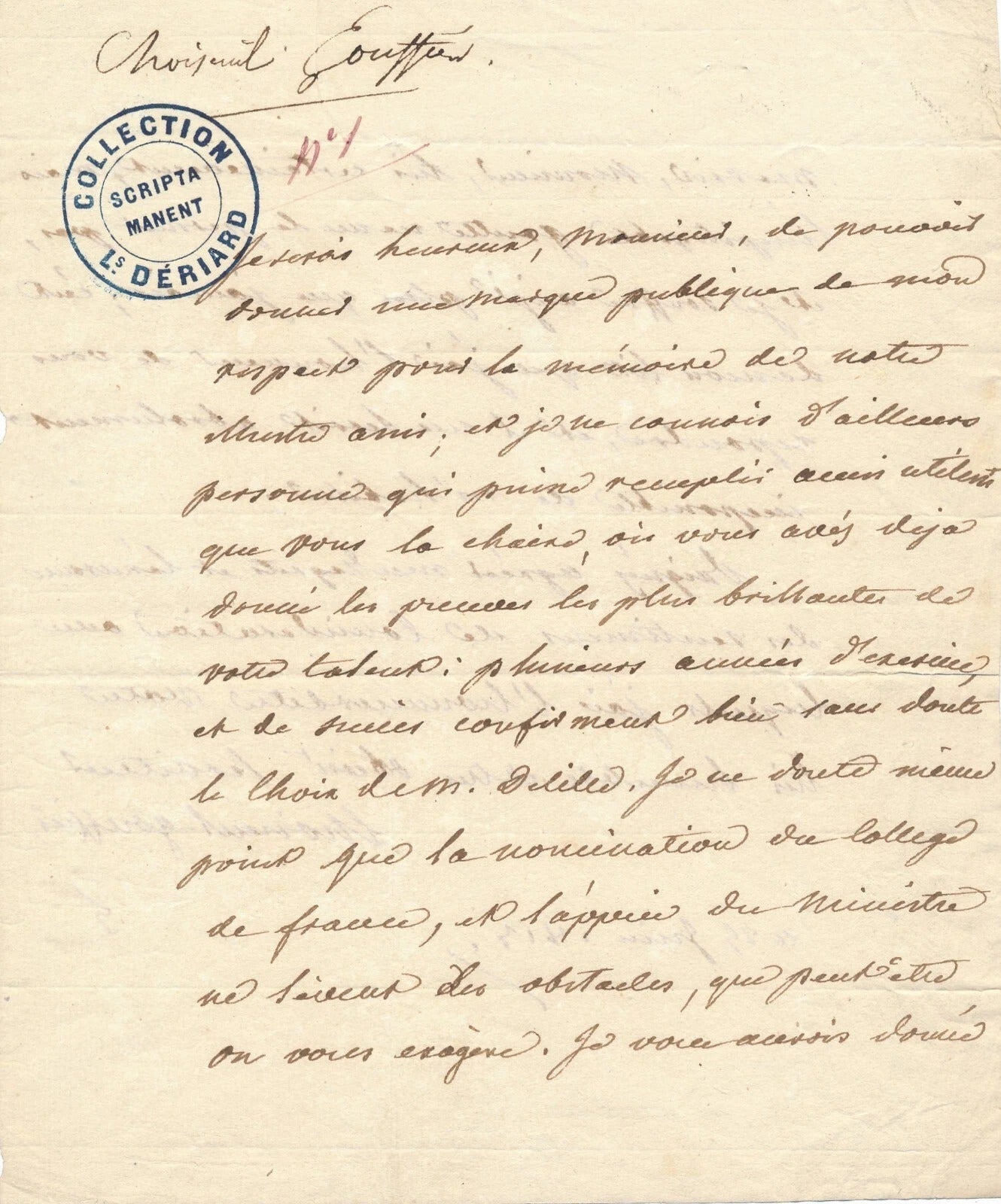 Autographes & manuscrits