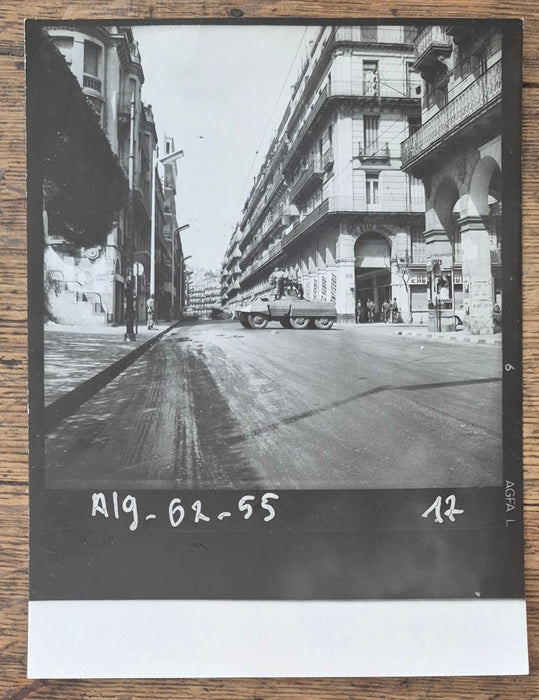 Presse 17 photos Algérie guerre photographie tirages postérieurs v. 1961-1962 OAS