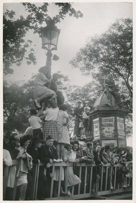 14 juillet 1945 Paris photo photographie Libération guerre vintage