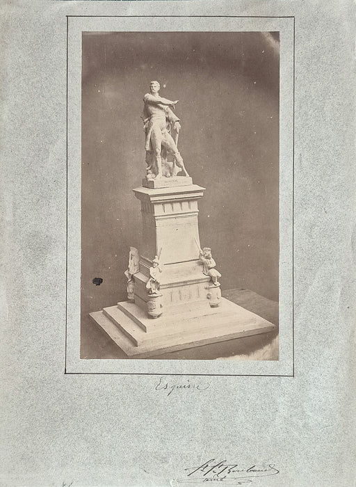 Pierre DAUMESNIL photographie sculpture albumine photo