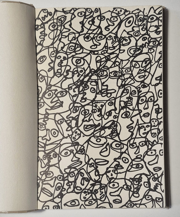 Jean Luc Parant : Les yeux CIII CXXV. Edition originale serigraphie Dubuffet