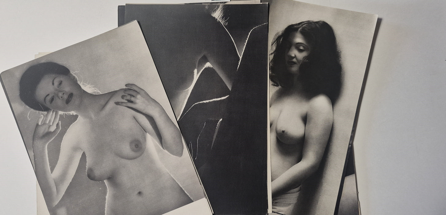 Études de nus, deuxième série, 1949, 24 photographies héliogravure Brassaï, André de Dienes...