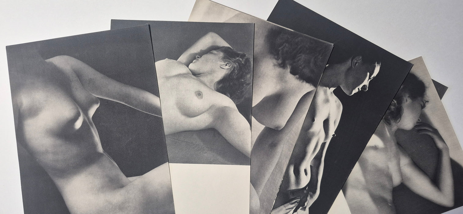 Études de nus, deuxième série, 1949, 24 photographies héliogravure Brassaï, André de Dienes...