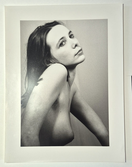 femme 2 études de nu visage ombre lumière photo photographie v. 2000