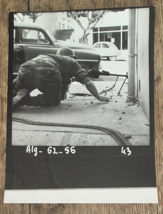 Presse 17 photos Algérie guerre photographie tirages postérieurs v. 1961-1962 OAS