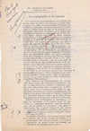 Charles Saunier critique d’art La Typographie et les femmes manuscrit signé