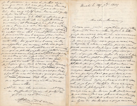 29 lettres élèves adressées à Joanni d Arsac éducation enseigant écrivain