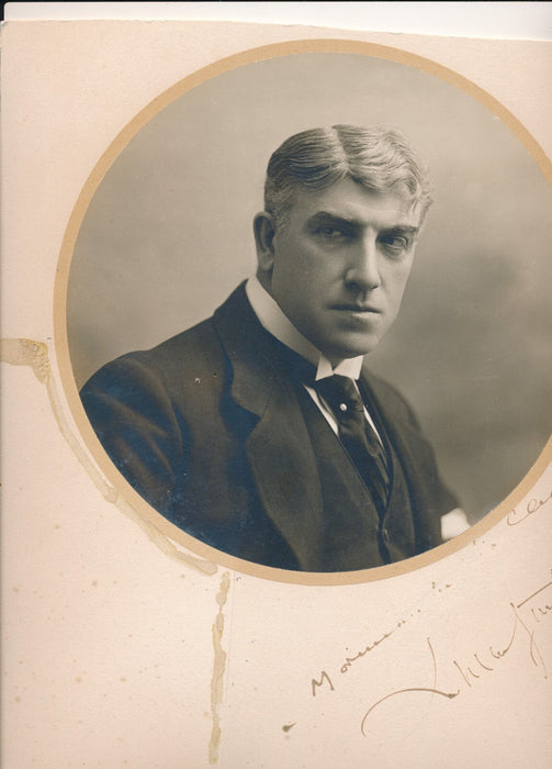 Lucien GUITRY photo photographie signée dédicacée Clemenceau Auguste Bert