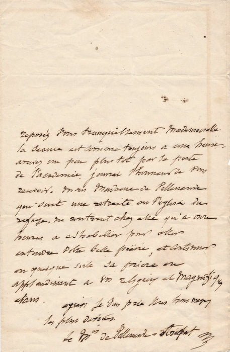 Villeneuve Arifat Marquise Toulouse poésie 9 lettres autographes Jeux floraux