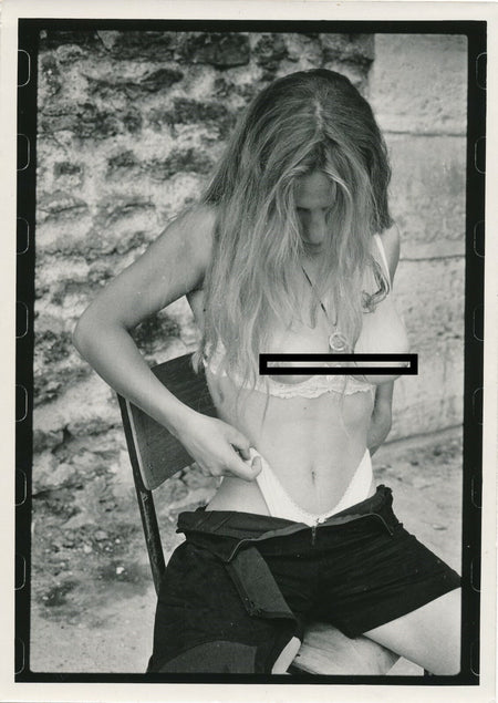 lingerie dessous fin des années 1970 photo photographie nu sexy