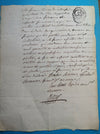 Antoine BOURNE avocat Grenoble 2 pièces manuscrites digues Isère Barnave 
