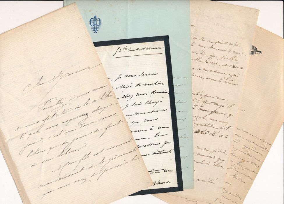 29 lettres élèves adressées à Joanni d Arsac éducation enseigant écrivain