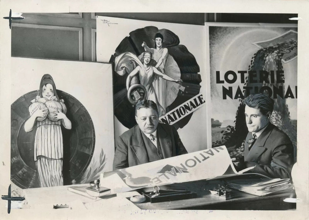 Loterie nationale 11 photo photographie v. 1930-40 belle documentation