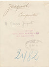 H. Maurice JACQUET musique compositeur photo photographie époque orchestre