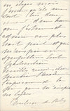 Duchesse DE ROHAN 2 lettres autographes signées 1 lettre dictée