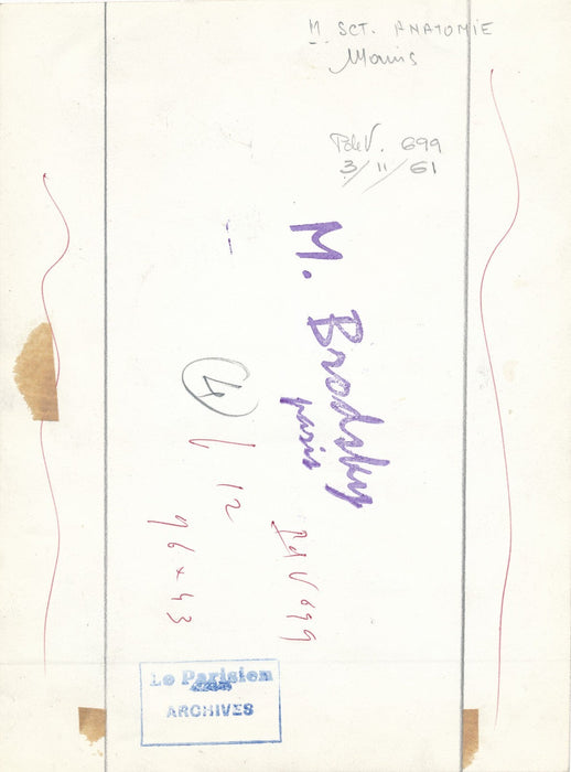 main Poing photo photographie époque photographe Michel BRODSKY