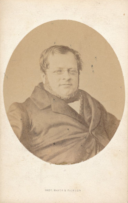 Politique Italie comte de Cavour cdv photo albumine Mayer et Pierson v. 1860