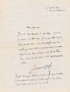 Fernand GREGH ensembe 8 lettres autographes Mony-Sabin Aubert Hébertot Donnay
