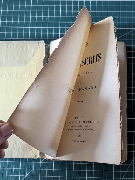 Anarchisme Louis DRAMARD Voyages aux pays des proscrits 2e édition