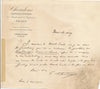 Paul CHOUDENS fils Antoine éditeur de musique Paris 7 lettres Bizet Don Procapio