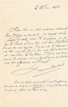 Henri MASSIS bel ensemble lettre manuscrit Maurras ET photo signée autographe