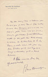 Corse Pierre DOMINIQUE 5 lettres autographes à son éditeur. Bel ensemble !