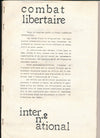 Arnarchisme : Combat libertaire international, les numéros 1 et 2, sans date.