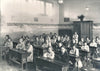 photo école fille classe 3 tirages argentiques époque années 1940