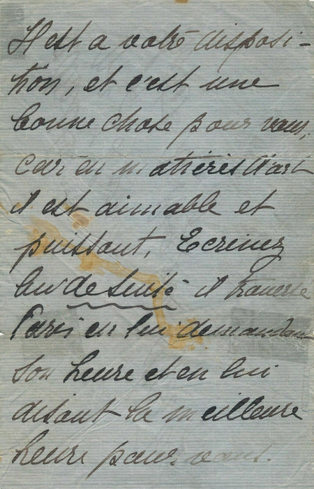 Jean Lorrain 4 lettres Madame de Thèbes 1 lettre sur la photographie portrait