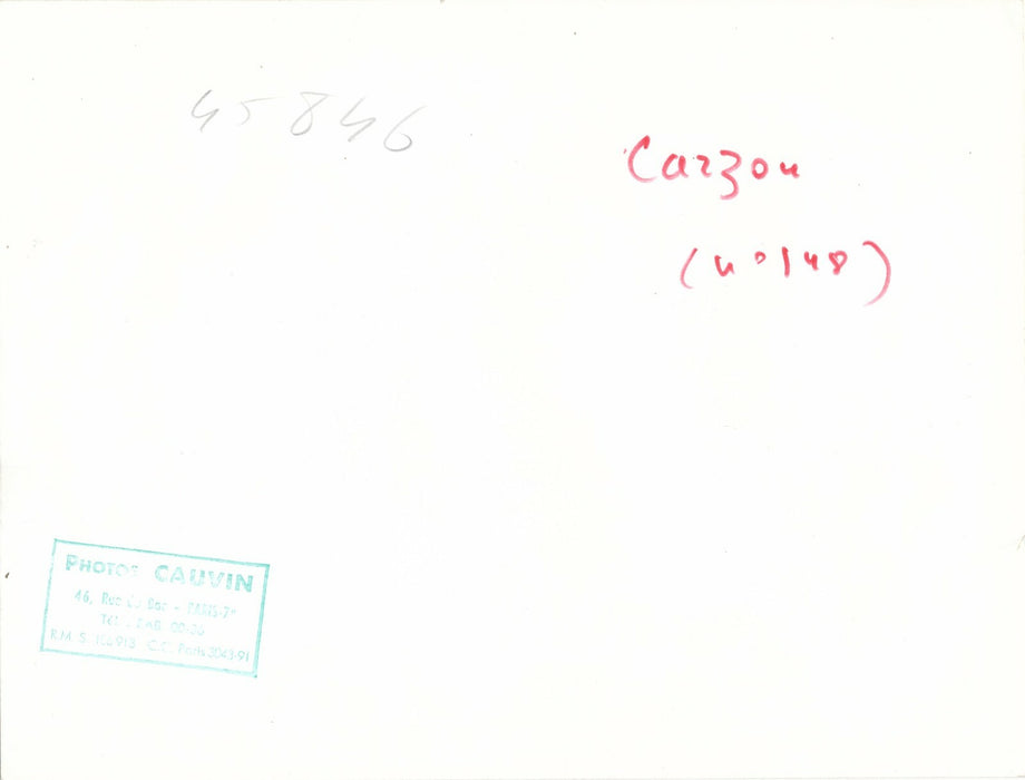 Jean CARZOU (1907-2000), peintre photo photographie époque peinture