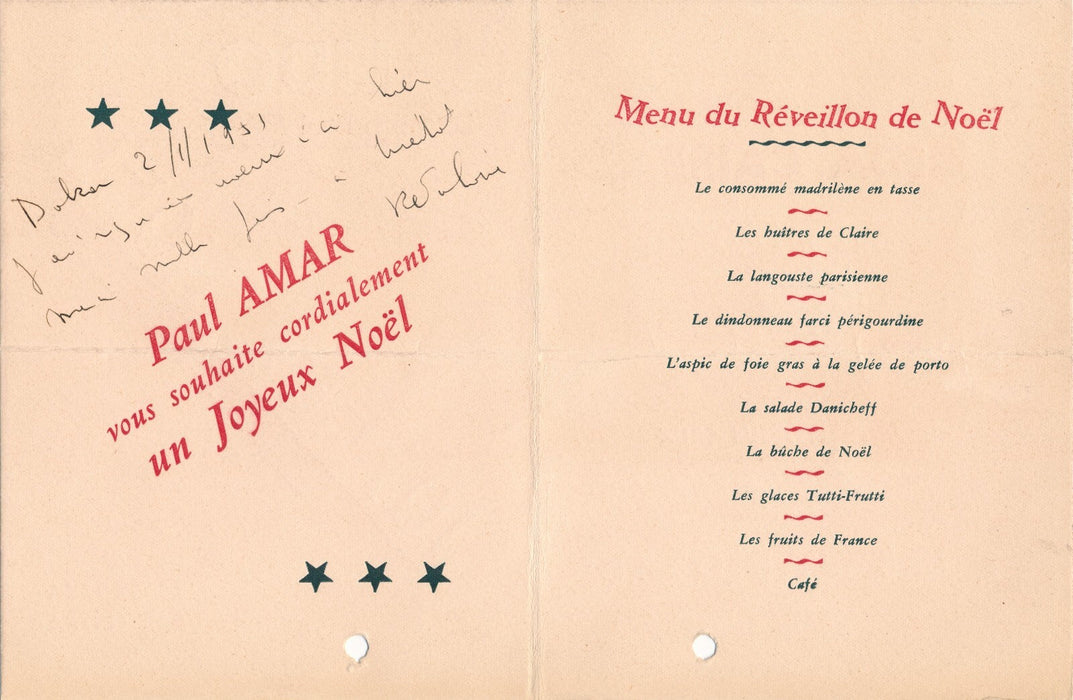 Reda CAIRE rare correspondance de 15 lettres autographes signées musique chanson