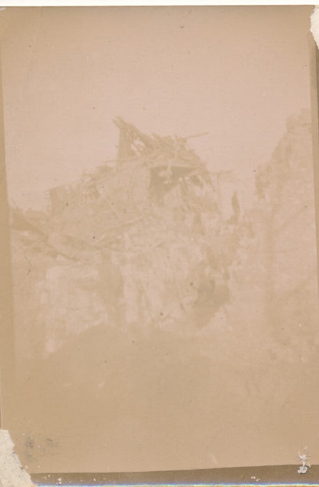 Neuville sur Vaast août 1915 Guerre 1914 militaria 5 photos photographie