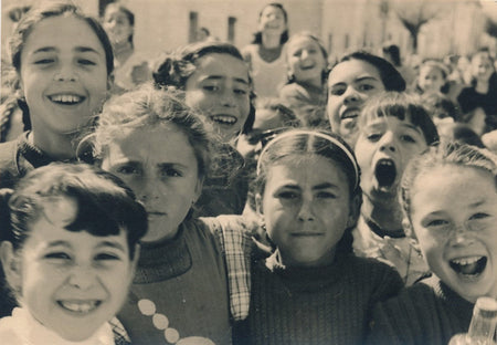 Snapshot Enfants plein cadre époque sourire photographie photo