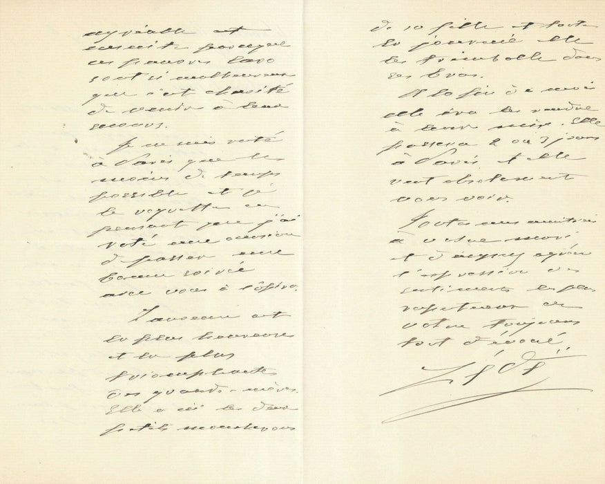 Militaire Charles-Jules ZÉDÉ Lyon gouverneur lettre autographe signée avancement
