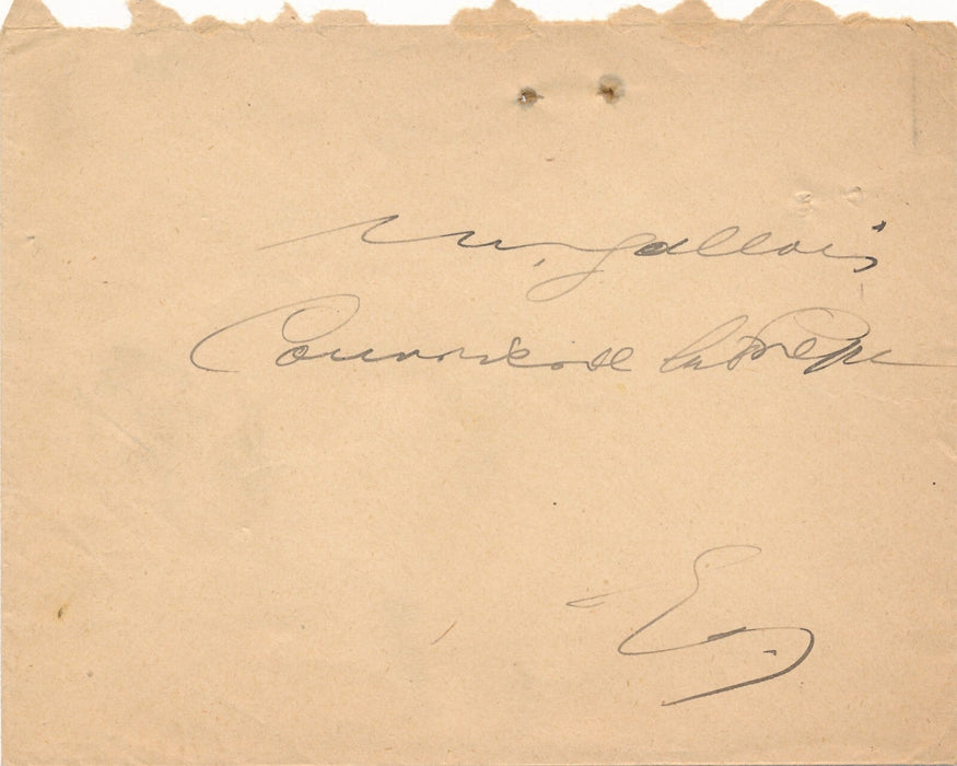 Enclos Arts Littérature Sociologie lettre autographe signé Félix Motte concert