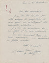 Lucienne de MEIFFREN candidate pour salon d'Hiver 2 lettres autographes signées