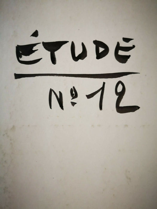 Pierre JAHAN (1909-2003), photographe Etude n° 12 date 1936 photo photographie