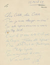 Philippe de Rothschild 3 lettres et 3 billets autographes signée poésie 1969-70