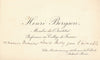 Henri BERGSON et l histoire carte autographe signée à Louis Passy
