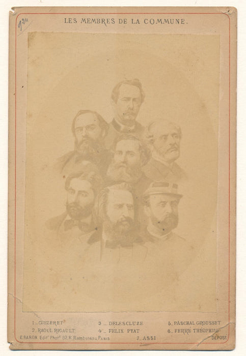 Commune belle collection 40 portraits imprimé époque ET photo et 20 portraits