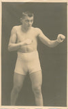 Boxe boxeur jeune photo photographie carte postale argentique gay interest