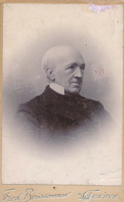 Ernest NAVILLE philosophe théologien suisse ensemble photographies autographes