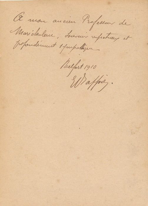 Edmond DRAPPIER Viterne Meurthe-et-Moselle photo signée dédicacée sculpture