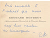 théâtre Edouard BOURDET lettre et carte autographe à Maurice Rostand