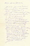 L. de GONZAGUE FRICK 6 lettres autographes signées cite Jean Cocteau André Billy