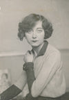 Photo photographie peintre Germaine JOUMARD  argentique époque 1929