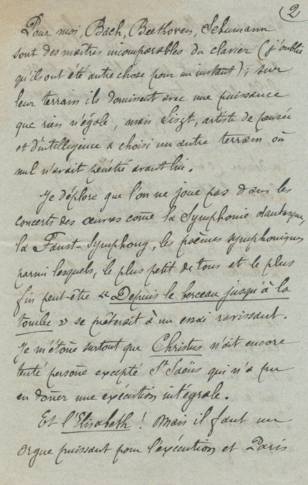 Amédée BOUTAREL 9 lettres autographes signées lot Beethoven Schiller