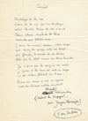Jacques LASSAIGNE premier article consacré à Garcia Lorca manuscrit autographe