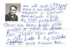 Madeleine LUKA et sa bobine rajeunie carte autographe signée
