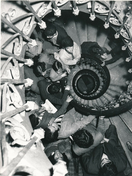 immigration manifestation bureau main d'oeuvre 1973 photo photographie vintage